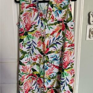 Lands' End Printed Swim Coverup